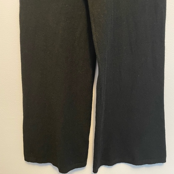 Baci Wide Leg Loungewear Pants from Sundance Catalog Black Size Small - Picture 4 of 10